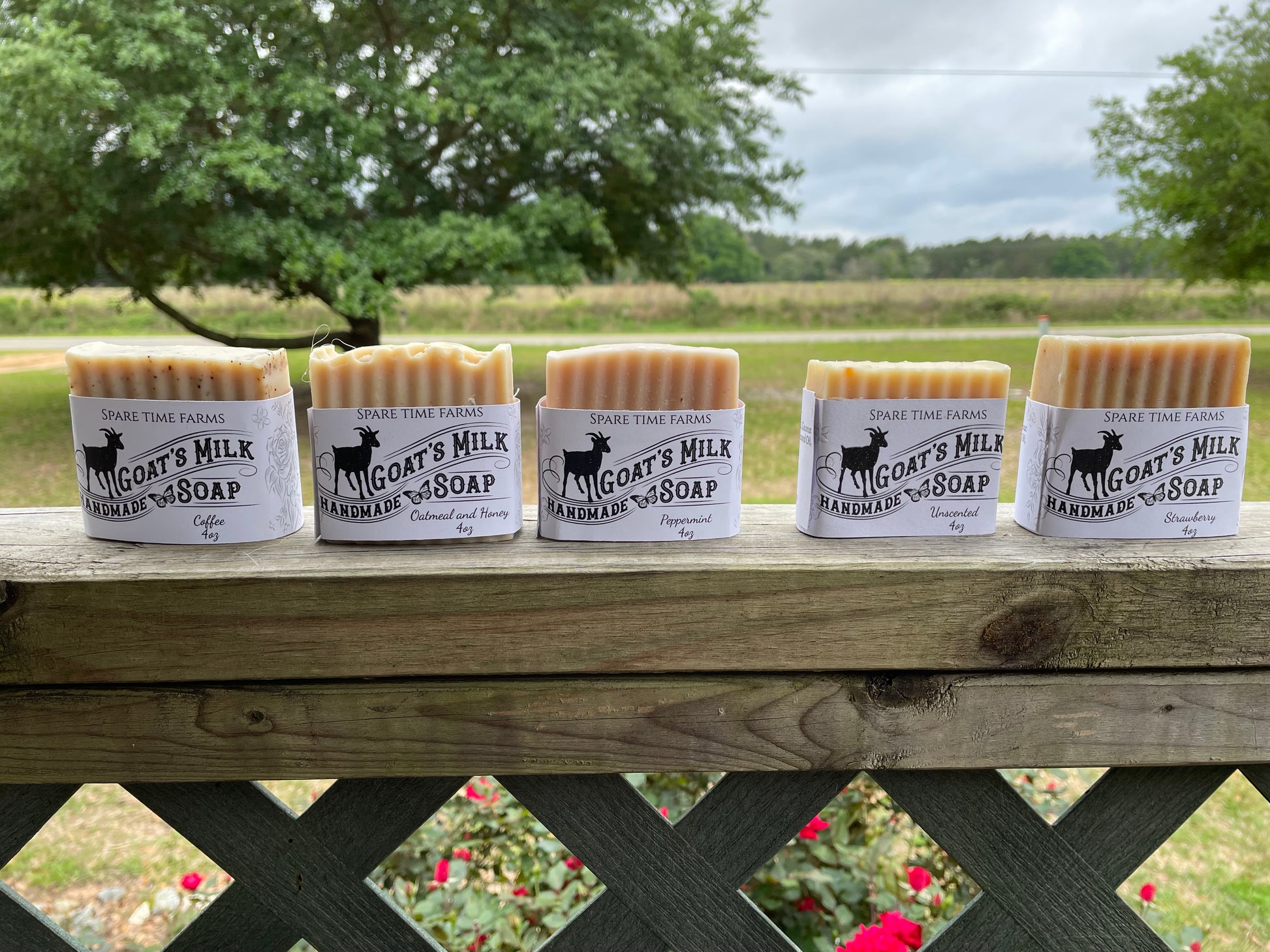 All natural Goat Milk Soaps