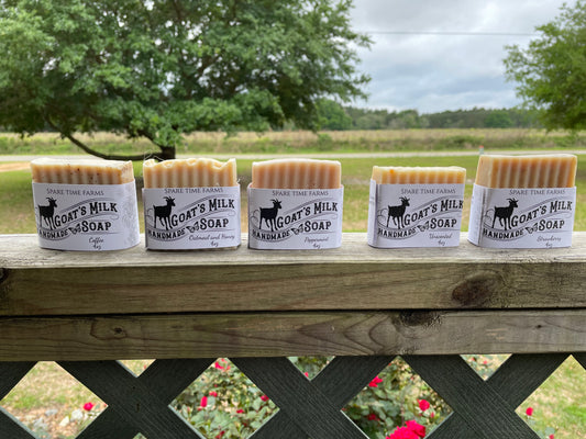 All natural Goat Milk Soaps