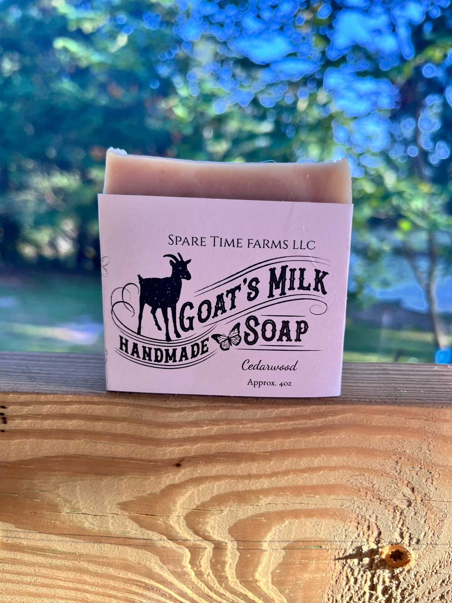 Cedar wood Goat Milk Soap