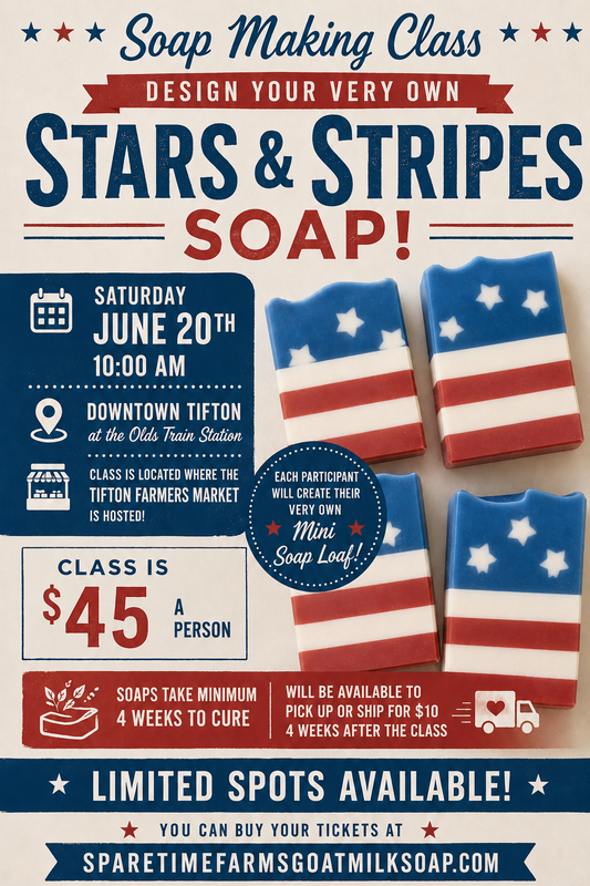 June 20th Soap Class
